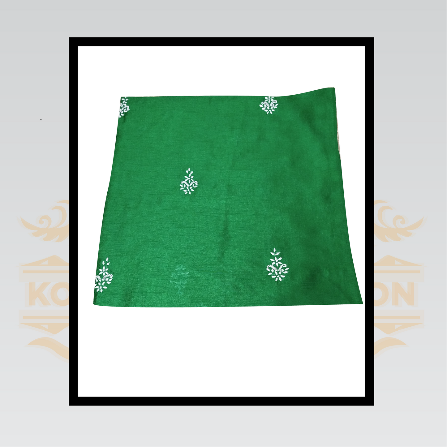 Green Chinkara Embroidered Shirt