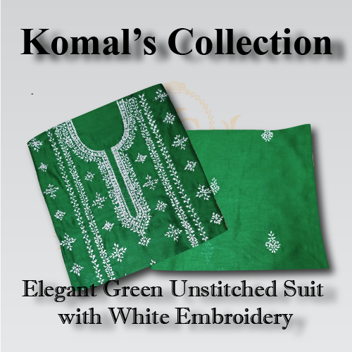 Green Chinkara Embroidered Shirt